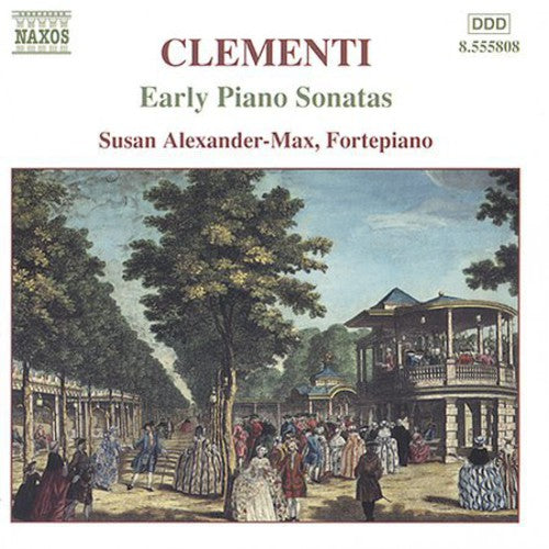 the album cover for Susan Alexander-Max - Early Piano Sonatas