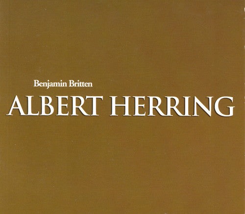the album cover for Britten / Gilchrist / Helen / Williams / Hickox - Albert Herring