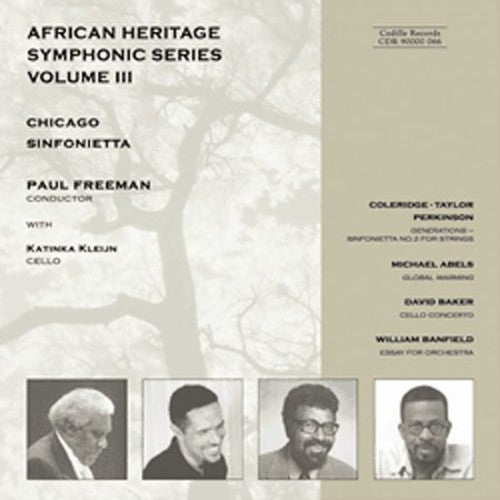 the album cover for PAUL FREEMAN - African Heritage Symphonic Series III
