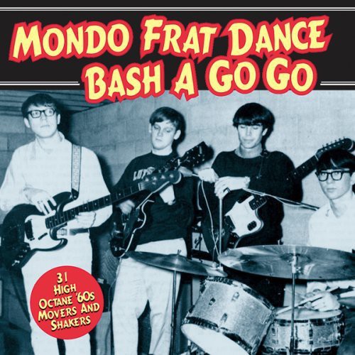 the album cover for Only In America - Mondo Frat Dance A-Go-Go