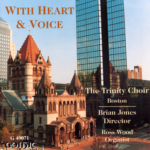 the album cover for Brian Jones - With Heart & Voice