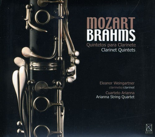 the album cover for Eleanor Weingartner - Clarinet Quintets