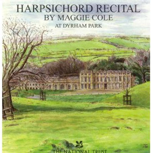 the album cover for MAGGIE COLE - Harpsichord Recital at Dyrham Park