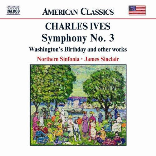 the album cover for James Sinclair - Symphony 3