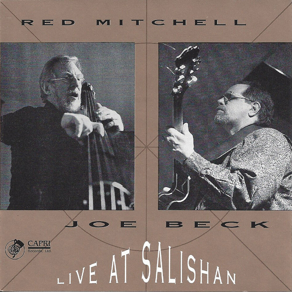 the album cover for BECK/MITCHELL - Live at Salishan