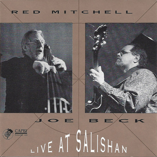 the album cover for BECK/MITCHELL - Live at Salishan