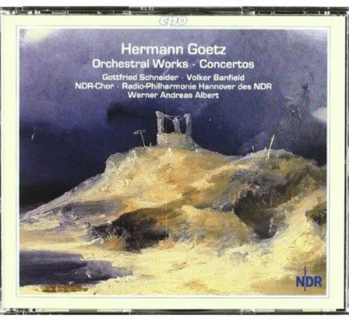 the album cover for H. GOETZ - Complete Orchestral Works & Concertos
