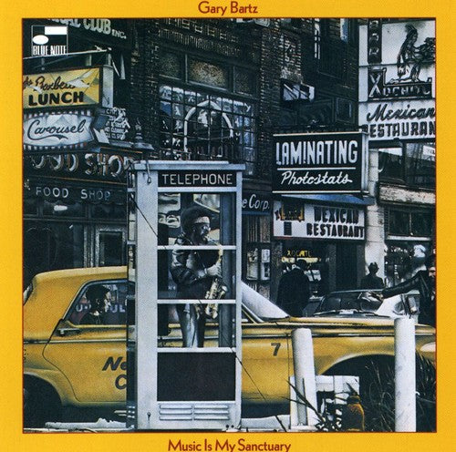 the album cover for Gary Bartz - Music Is My Sanctuary