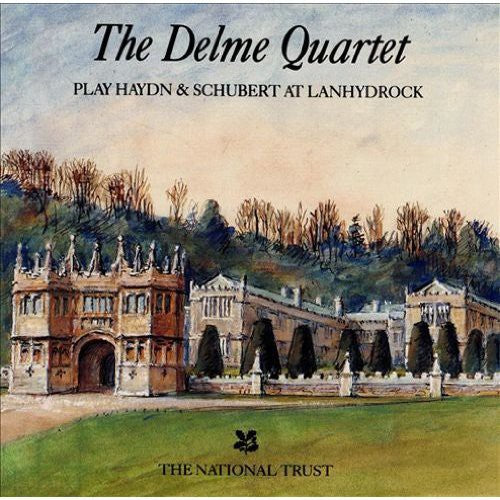 the album cover for Delme Quartet - Play Haydn & Schubert at Lanhydrock