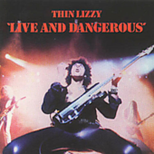 the album cover for Thin Lizzy - Live & Dangerous [Import]