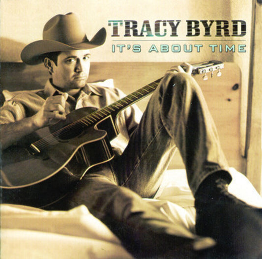 the album cover for Tracy Byrd - It's About Time