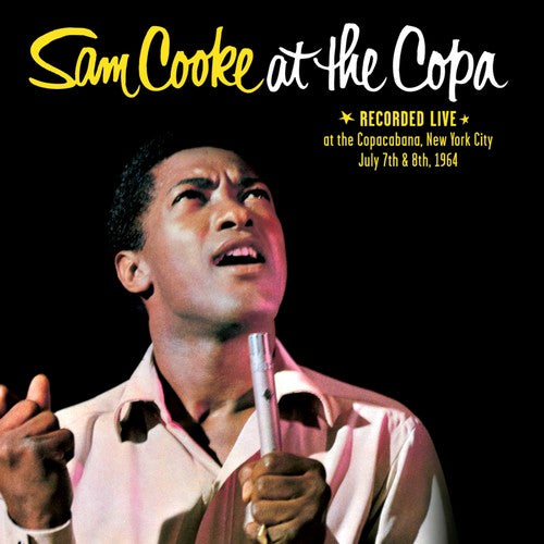 the album cover for Sam Cooke - Sam Cooke at the Copa