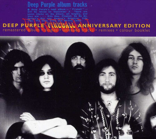 the album cover for Deep Purple - Fireball: 25th Anniversary [Import]