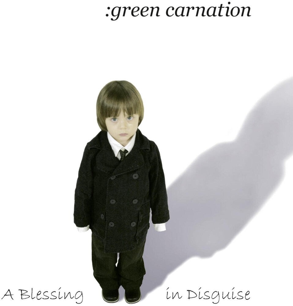 the album cover for Green Carnation - Blessing in Disguise
