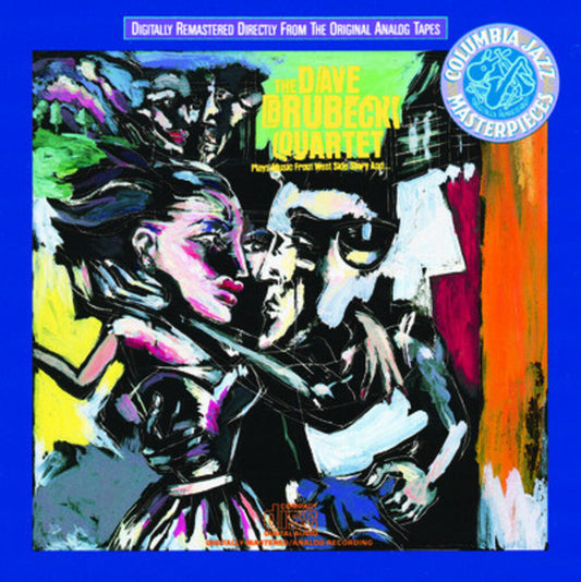 the album cover for The Dave Brubeck Quartet - Music from West Side Story