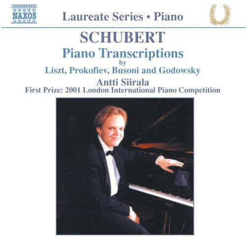 the album cover for Antti Siirala - Piano Transcriptions