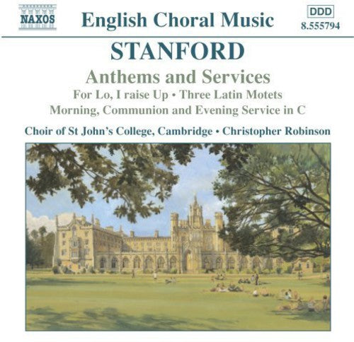 the album cover for English Choral Music - Anthems & Services