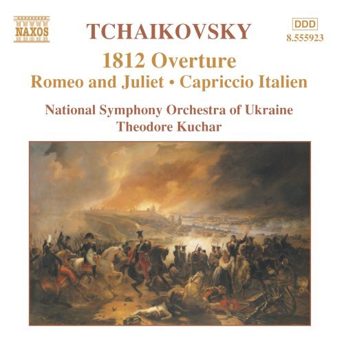 the album cover for Theodore Kuchar - Overtures