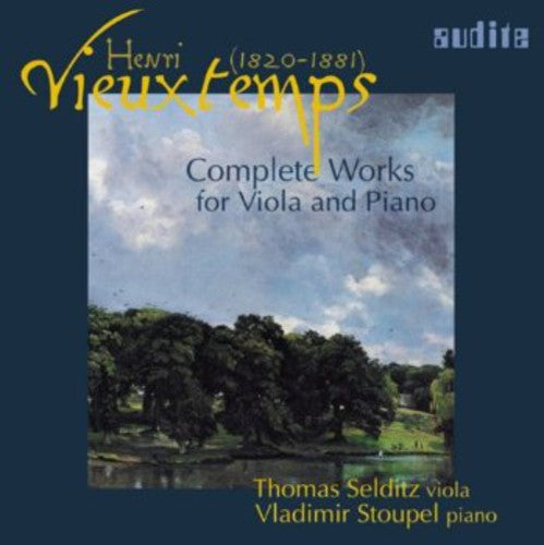 the album cover for H. VIEUXTEMPS - Complete Works for Viola & Piano