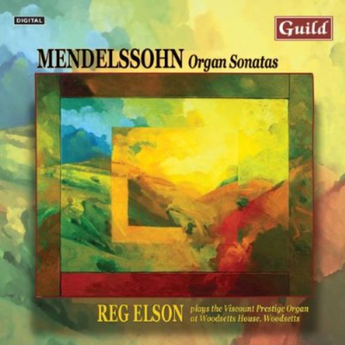 the album cover for Reg Elson - Organ Sonatas