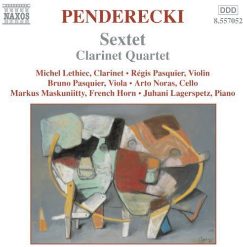 the album cover for Arto Noras - Sextet / Clarinet Quartet