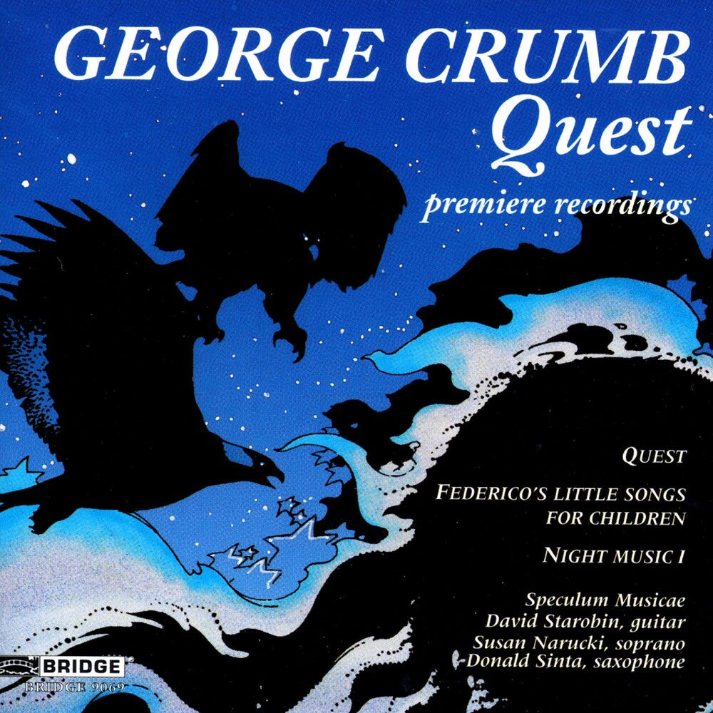 the album cover for DAVID STAROBIN - Quest