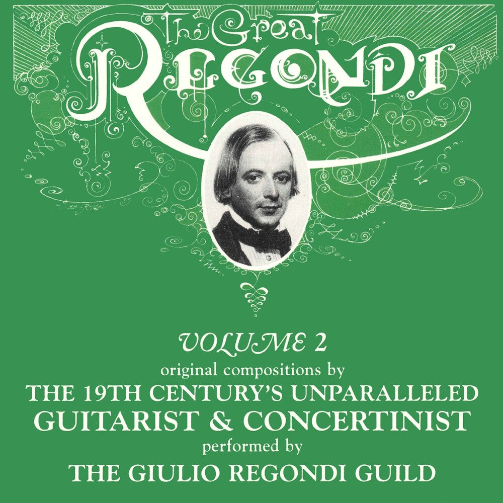 the album cover for Douglas Roger - Great Regondi 2