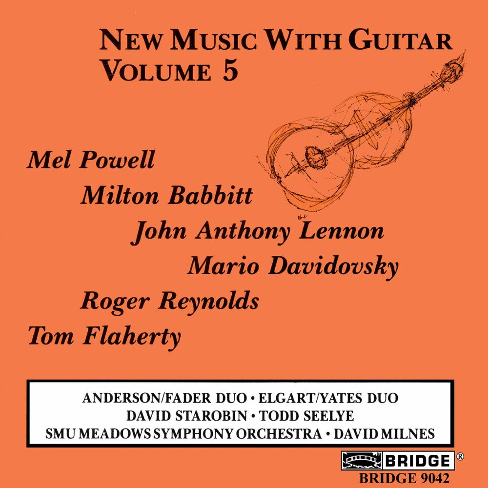 the album cover for Oren Fader - New Music with Guitar 5