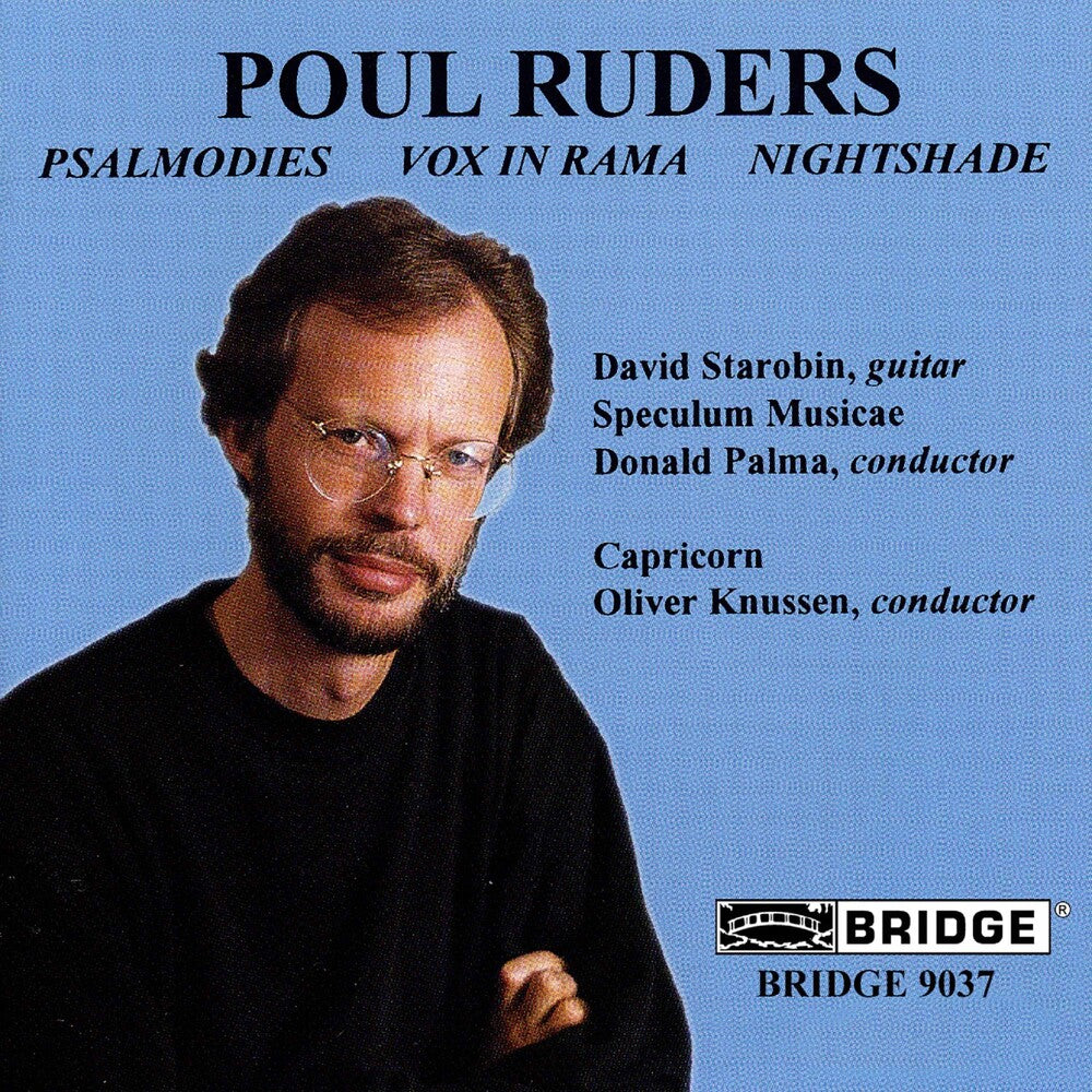 the album cover for DAVID STAROBIN - Psalmodies for Guitar