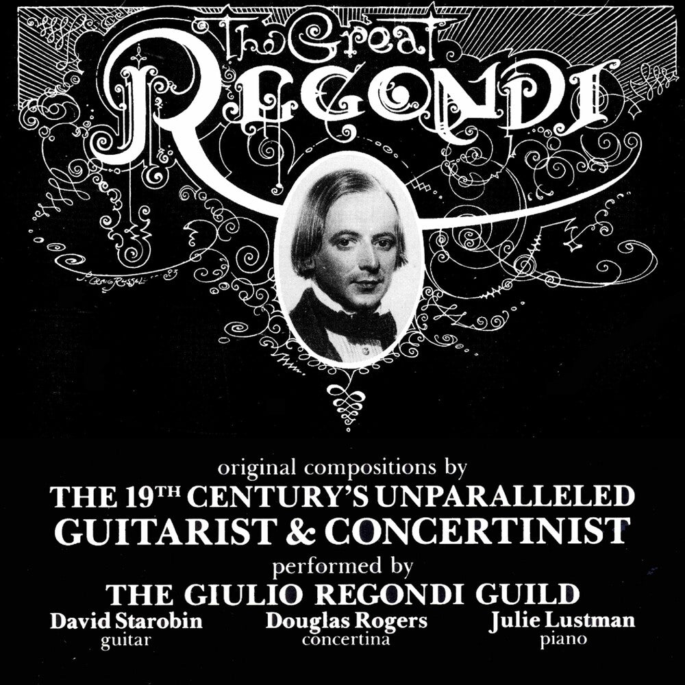 the album cover for Douglas Rogers - Great Regondi