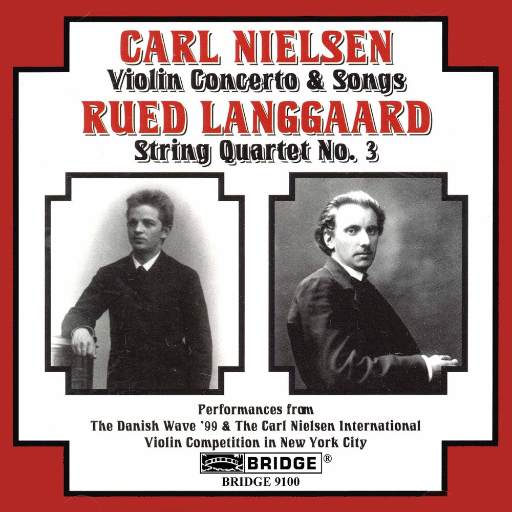 the album cover for N.P. Jensen - Violin Concerto Op 33 / Songs / String Quartet 3