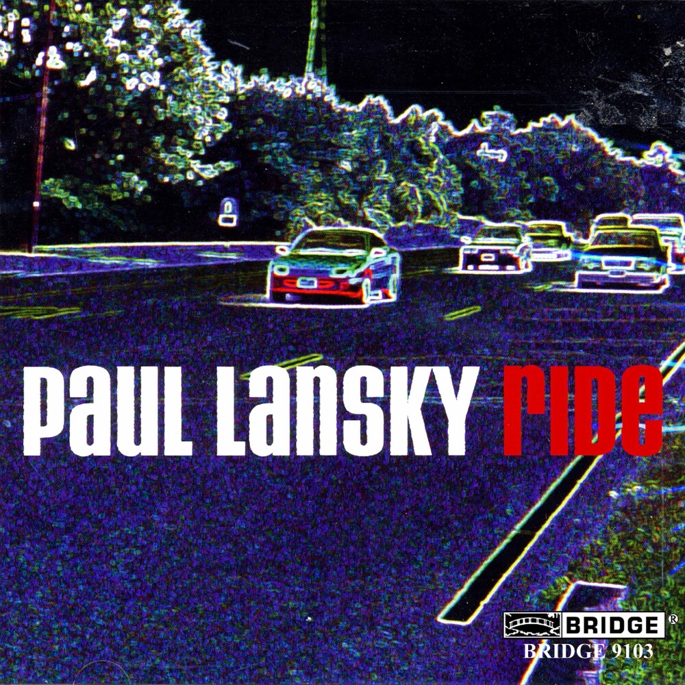 the album cover for Paul Lansky - Ride