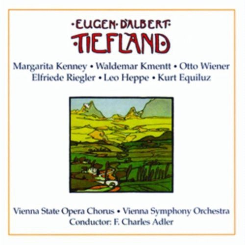 the album cover for F. Charles Adler - Tiefland
