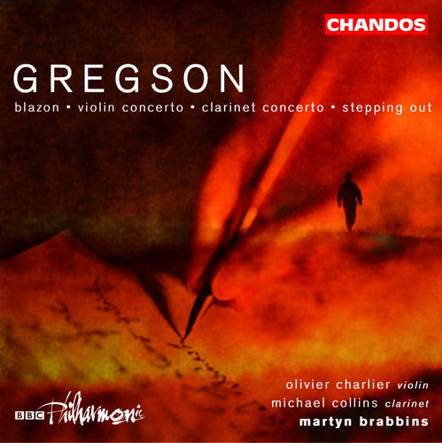 the album cover for Martyn Brabbins - Blazon / Violin Cto / Clarinet Cto