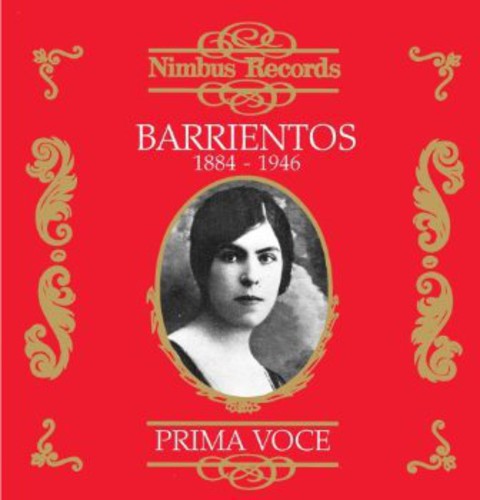 the album cover for Maria Barrientos - Prima Voce
