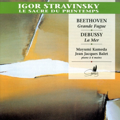 the album cover for Jean-Jacques Balet - Works for Piano 4 Hands