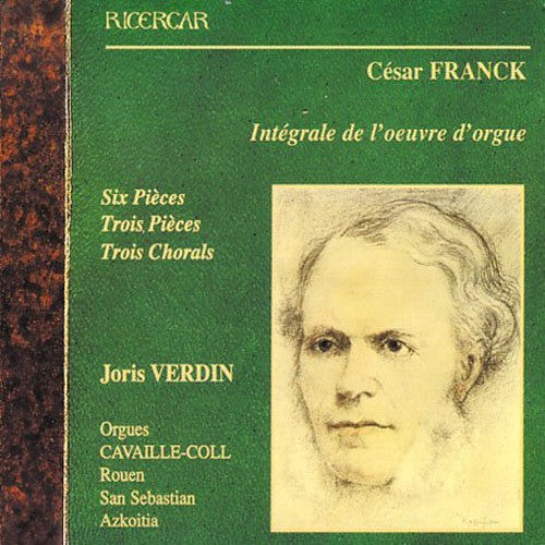 the album cover for C. FRANCK - Organ Music [Digipak] (Slim)