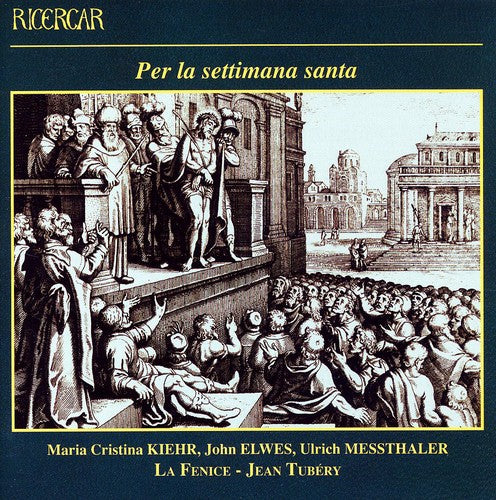 the album cover for JEAN TUBERY - Heritage of Monteverdi 2: Holy Week & Easter