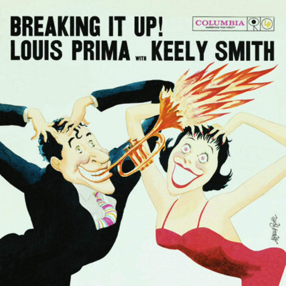 the album cover for Louis Prima - Breaking It Up