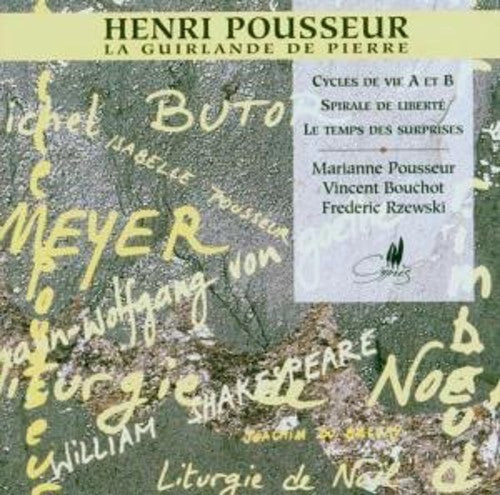 the album cover for Vincent Bouchot - Guirlande de Pierre / Cycle de Vie a Et B