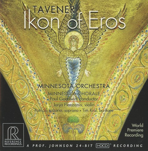 the album cover for Jorja Fleezanis - Ikon of Eros