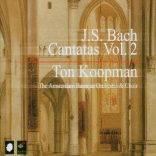 the album cover for Ton Koopman - Cantatas 2