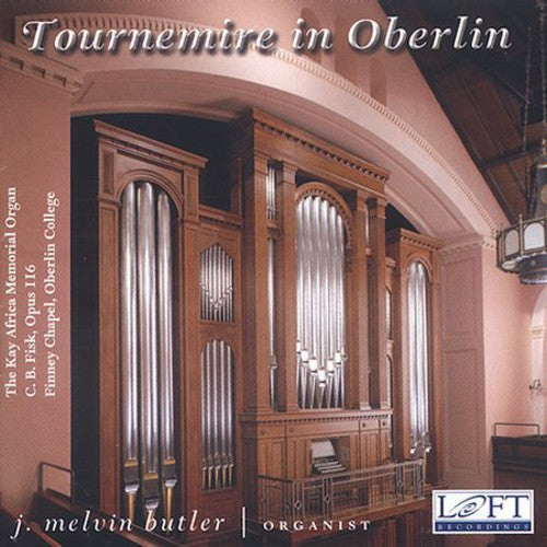 the album cover for J. MELVIN BUTLER - In Oberlin