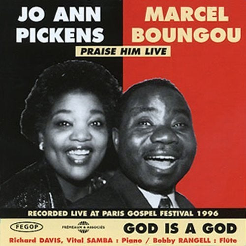 the album cover for Jo Ann Pickens - God Is a God/Praise Him Live