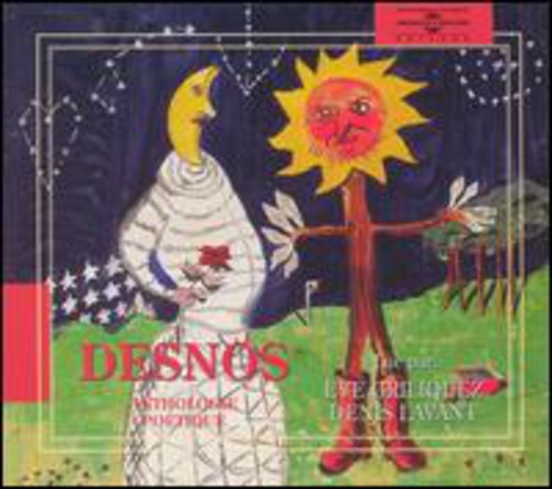 the album cover for ANTHOLOGIE POETIQUE LUE - Anthologie Poetique Lue / Robert Desnos:anthologie