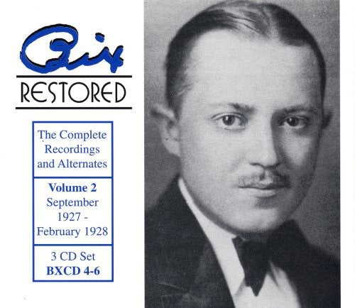 the album cover for Bix Beiderbecke - Bix Restored 2