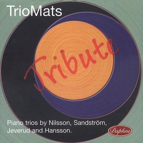 the album cover for TRIOMATS - Tribute: Piano Trios