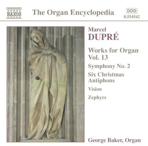 the album cover for George Baker - Works for Organ 13
