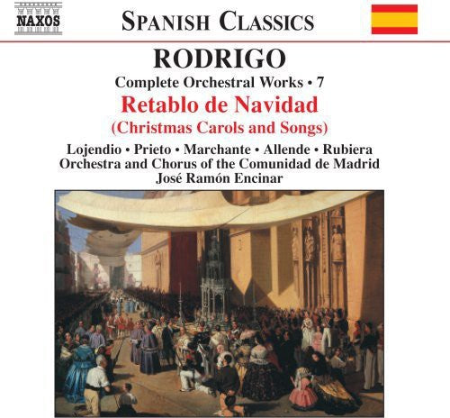 the album cover for Jose Ramon Encinar - Complete Orchestral Works 7