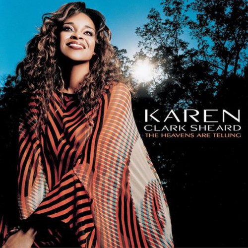 the album cover for Karen Clark-Sheard - The Heavens Are Telling